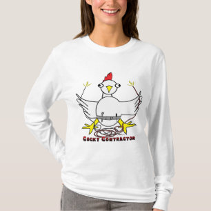 T-shirt Cocky contractor