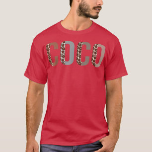 T-shirt Coco Empreinte de léopard Maman mignonne Fête des
