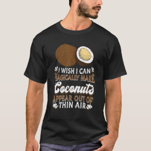 T-shirt Cocotier Palm Tree Plage d'été Fruit tropical Coc