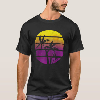 T-shirt Cocotiers Palmiers été vacances Plage tropicale