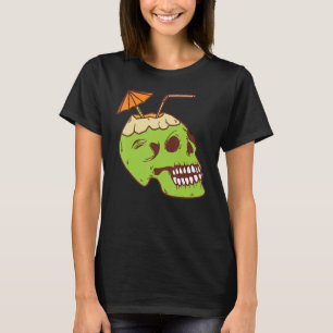 T-shirt Cocotte Bra Crâne Squelette main Halloween Costume