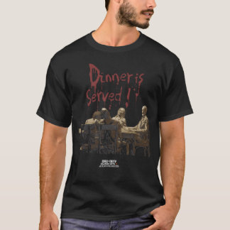 T-shirt Cod Black Ops 7 Zombie Family Dinner Is Served