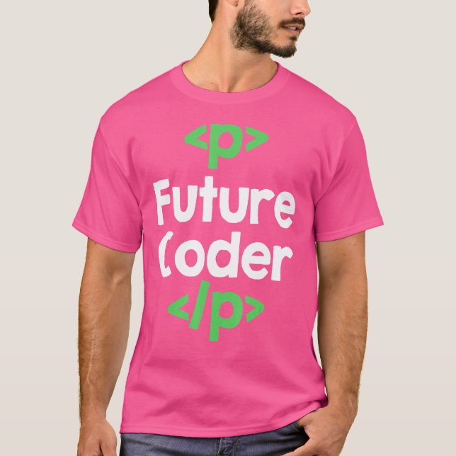 T-shirt Codage de programmation de codage futur (Devant)