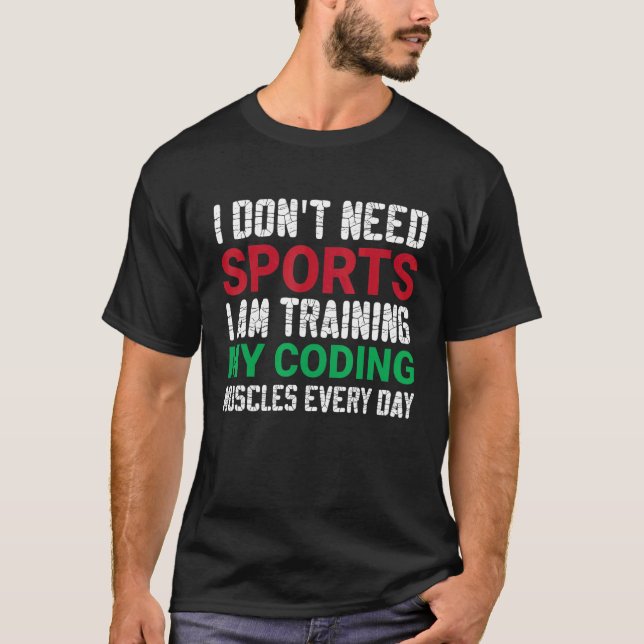 T-shirt Codage Programmer (Devant)