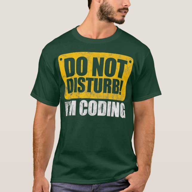 T-shirt Codage Programmer Coder Programmer (Devant)