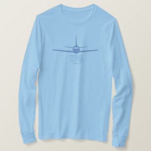 T-shirt Code aéroport TPA Tampa Florida FL