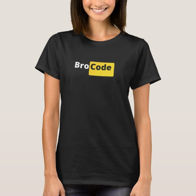 T-shirt Code Bro (Devant)
