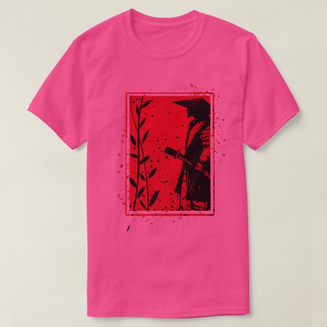 T-shirt Code Bushido Samurai Katana  (Design devant)