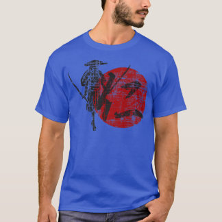 T-shirt Code de guerrier samouraï Bushido Caractères japon