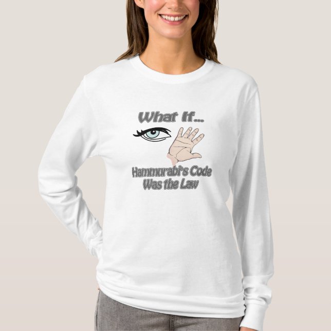 T-shirt Code de Hammurabis (Devant)