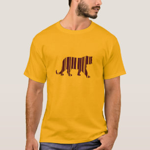 T-shirt Code de tigre