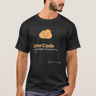 T-shirt Code d'erreur