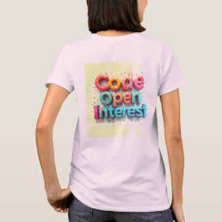 T-shirt Code intérêt ouvert