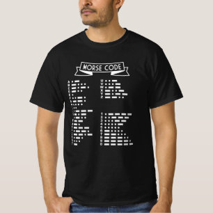 T-shirt Code Morse International