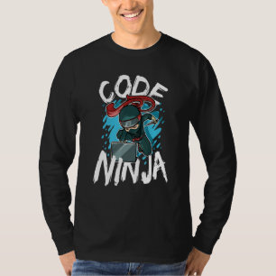 T-shirt Code Ninja Programmation Coder Logiciel Nerd
