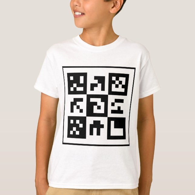 T-shirt code qr (Devant)