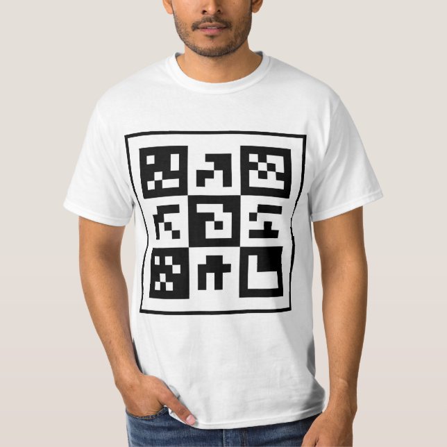 T-shirt code qr (Devant)