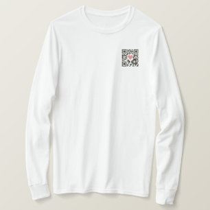 T-shirt Code QR d'amour