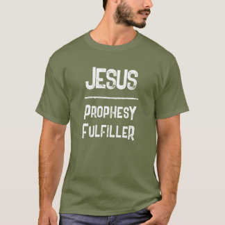 T-shirt Code QR Jésus Accomplisseur de Prophétie Bible Chr