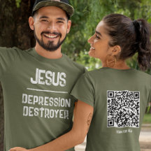 Code QR Jésus - Écritures Destructrices de la Dépr