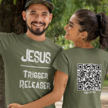 Code QR Jésus Libérateur Déclencheur Liberté Chrét