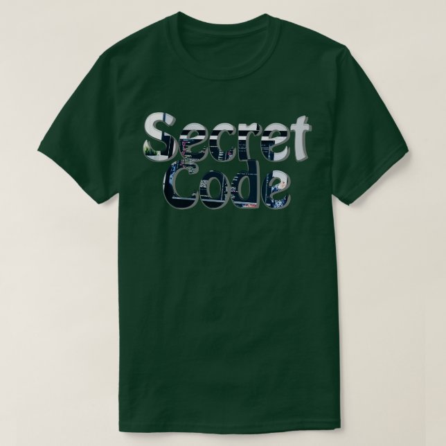 T-shirt Code secret (Design devant)