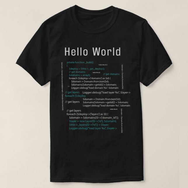 T-shirt Coding Computer Scientist Software Developer (Design devant)