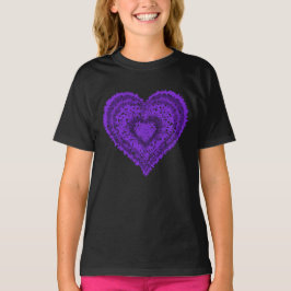 T-shirt Coeur
