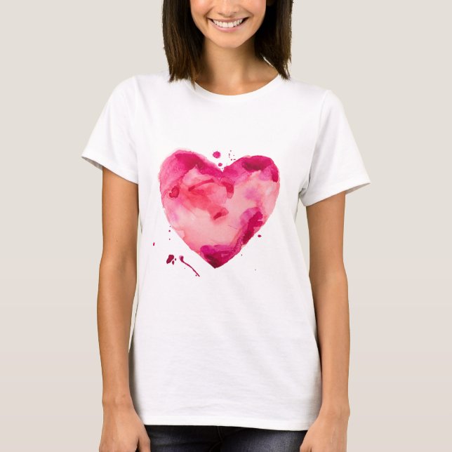 T-shirt Coeur #4 d'amour (Devant)