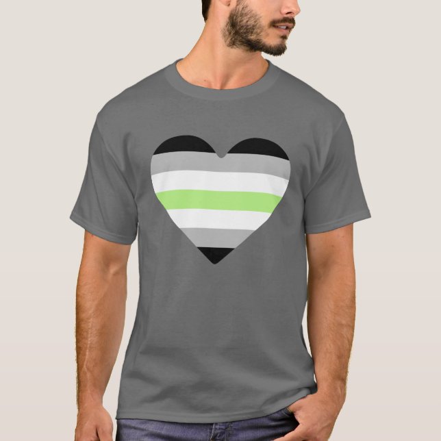 T-Shirt Cœur Agender (Devant)