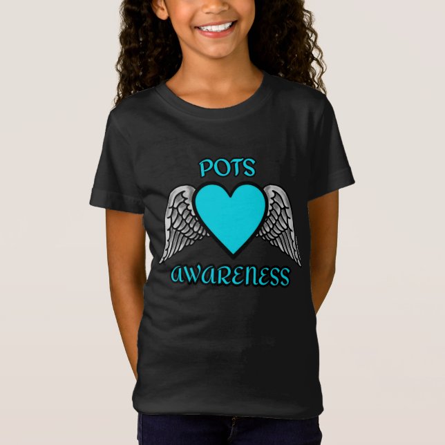 T-Shirt Coeur/ailes...POTS (Devant)