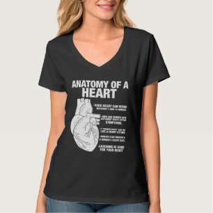 T-shirt Cœur Anatomique Cardiologue Cool