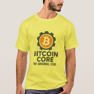 T-Shirt Coeur Bitcoin - "Le Code Original"