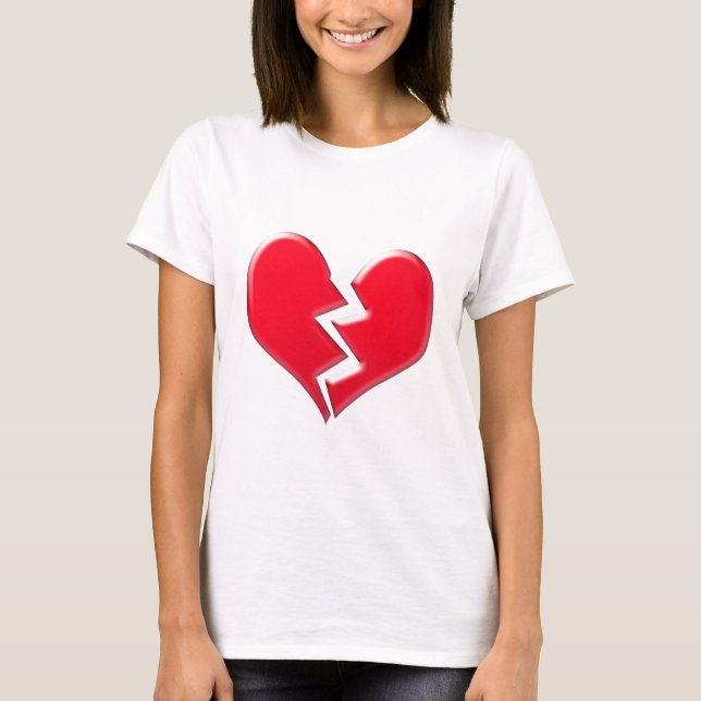 T-shirt Coeur brisé (Devant)