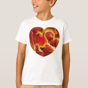 T-shirt Coeur BUDDHA