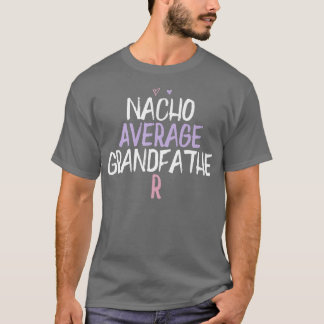 T-shirt Coeur coloré Funny Nacho Moyenne grand-père Sayi