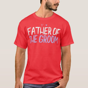 T-shirt Coeur Coloré Funny Père De La Pièce Dit Jok