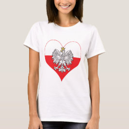T-shirt Coeur d'aigle polonais