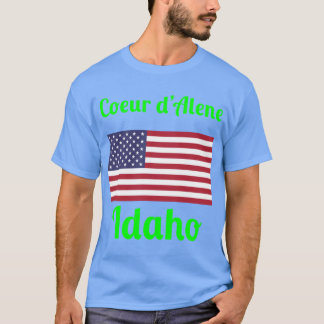 T-shirt Coeur d'Alene Idaho Imprimantes stylish