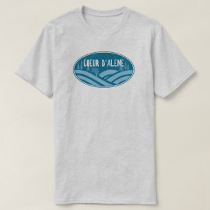 T-shirt Coeur d'Alene Idaho Plein air