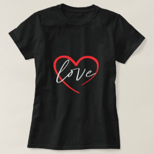 T-shirt Coeur d'amour