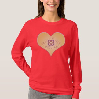 T-shirt Coeur dans chaque Direction-Puissance de Goodnes