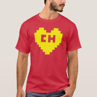 T-shirt Coeur de 8Bit El Chapuln