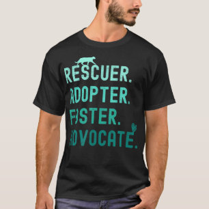 T-shirt Coeur de Chat pour l'Adopteur de sauvetage