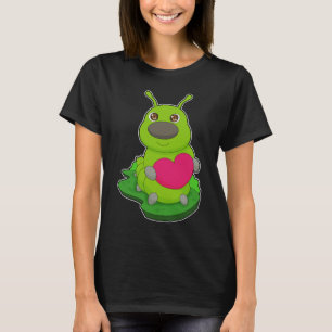 T-shirt Cœur de chenille