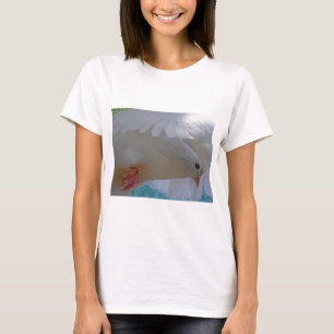 T-shirt Cœur de colombe Danse Paix Amour Parti Destin Béné