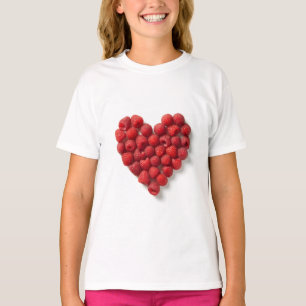 T-shirt Cœur de framboise