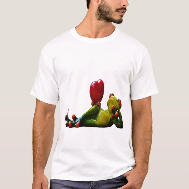T-shirt Coeur de grenouille (Devant)