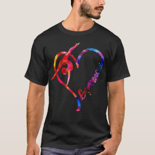 T-shirt Coeur de gymnastique 4