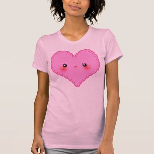 T-shirt Coeur de Kawaii